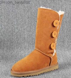 Boots NEW designer 2020 High Quality WGG Women's Classic tall Boots Womens boots Boot Snow Winter boots leather boot Z230726