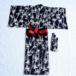Ethnic Clothing Children Kimono Bathrobe Gown Traditional Japanese Harajuku Yukata Halloween Kids Coaplay Samurai Suit