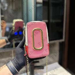 Pink Sugao women phone bag camera bag handbags purse shoulder crossbody chain bags fashion luxury top quality genuine leather shopping bag with box xinyu-230725-95