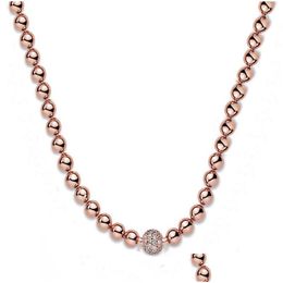 Pendant Necklaces 925 Sier Fit Pandora Necklace Heart Women Fashion Jewellery Real Me Link Snake Chain Chunky Infinity Knot Rose Beads S Dhps1