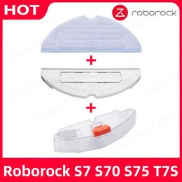 lasapparatuur Roborock S7 S70 S75 T7s Electric Control Water Tank Spare Parts Vacuum Cleaner Water Tank Tray with Mop Cloth Accessories