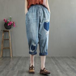 Women's Jeans In Pants And Capris Harem Y2k Streetwear Women 2023 Korean Style Clothes Wide Leg Pant Jean Large Urban Street Wear