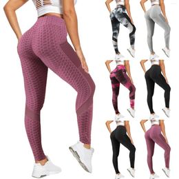 Active Pants Bubble BuLeggings Women Seamless Yoga Booty Push Up Legging For Fitness Sports Gym Woman Tights Workout Leggin Pockets