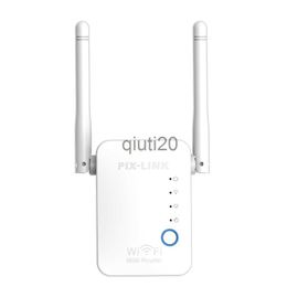 Routers PIXLINK Wireless Mini Router WiFi Repeater Access Point Mode Antennas Booster 2.4G Amplifier Long Range Signal Wi-Fi Extender x0725