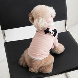 Dog Apparel Autumn And Winter Plus Velvet Silver High-neck Warm Pet Clothes Cat Teddy Bichon Jacket