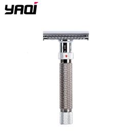 Razors Blades Yaqi Adjustable The Final Cut Chrome And Gunmetal Colour Safety Razor for Men 230725