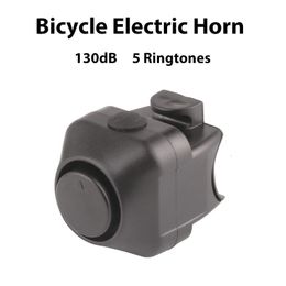 Bike Horns Bicycle Electronic Horn 5 Kinds of Ringtones Children Bells 130dB Super Loud CR2032 Suitable for Scooters Road Bikes and MTB 230725