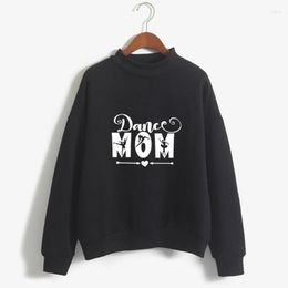Women's Hoodies Dance Mom Graphic Letter Print Women Mother Day Gift Sweatshirts Femmes Long Sleeve Spring Autumn Tops For Female
