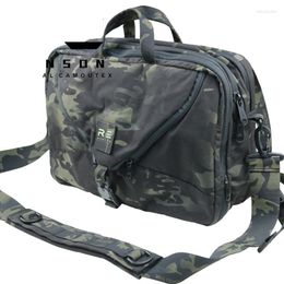 Outdoor Bags Messenger Bag Men's Camouflage Waterproof Commuter Laptop Multi Functional Military Tactics Backpack