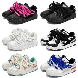 2023 design fashion style casual shoes man breathable black pink blue white sports outdoor sneakers Colour 6