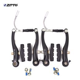 Bike Brakes ZTTO Bike MTB Mountain Bicycle BMX Cruiser Linear Pull V Caliper Set With Brake Pads Hydraulic Brakes Cantilever sram 230725