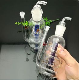 Glass Pipes Smoking blown hookah Manufacture Hand-blown bongs Super Large Mouth Pan Dragon Glass Silent Filter Water Smoke Bottle