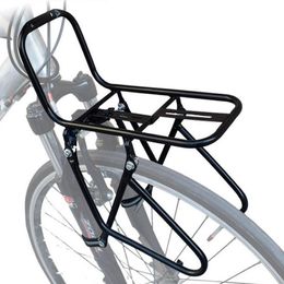 Bike Frames Bicycle MTB Racks Bike Front Rack Road Bike Cargo Racks Bag Luggage Shelf Bracket Bike Accessories 230725