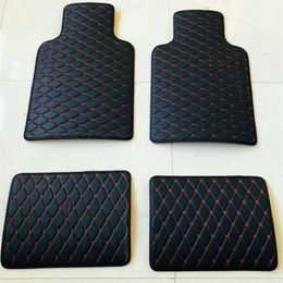 Universal Car Floor Mats Seat Covers small 4 5 piece set Carpet For VW GOLF 7 MK7 GTI R Estate 2013 LHD Tailored Pad219Z