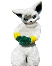 Medium Length Fur Husky Dog Fox Doll Mascot Costume Suit Large Event Advertising Play Costume