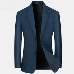 Men's Suits 2023 Spring And Autumn Suit Casual Outerwears Single Jacket Mens Blazer Cropped Men D126