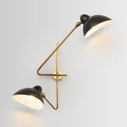 Wall Lamp Study Of Contemporary And Contracted Sitting Room Bedroom Stylist Wrought Iron Head A Bed