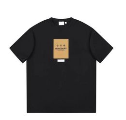 Herren Designer Band T-Shirts Mode Schwarz Weiß Kurzarm Luxus Buchstaben Muster T-Shirt Größe S4XL