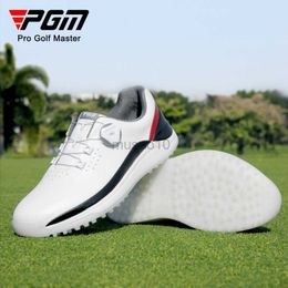 Other Golf Products PGM golf shoes men's knob shoelace anti-slip super waterproof sneakers microfiber shoes. HKD230727