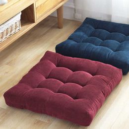 Cushion/Decorative Meditation Floor Square for Seating on Floor Solid Tufted Thick Pad Cushion for Yoga Balcony Chair Seat Cushions Cushion