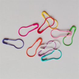 NEW COLORS Locking Stitch Markers - Set of 1000 order - pear shaped- total 10 colors 214T