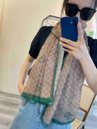 designer scarf real Keep high-grade scarves Silk simple Retro style accessories for womens Twill Scarve