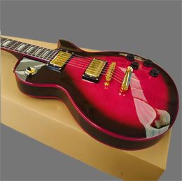 Custom silver rose wood fingerboard, custom electric guitar, stock, quick packing
