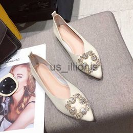 Dress Shoes Fashion Flats for Women Boat Shoes Pointed toe Brand Ladies Flats High Quality Women Single Shoes Soft Comfortable A1927 J230727