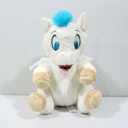 Stuffed Plush Animals Sitting 26cm 10.2'' Hercules Baby Pegasus Plush Bean Bag Doll Horse Super soft plush toys for kids gift 230726