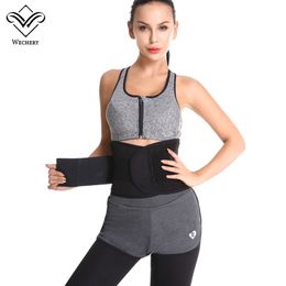 Custom Weight Loss Unisex Sweat Waist Trainer Sauna Gym Shaper Fajas Girdle Slimming Adjustable Waist Trimmer Support Belt