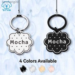 Free Engraved Dog Tags Anti-Lost ID Tags Customized Dog Cats Collar Nameplate Stainless Steel Pet Collars for Cat Pet Supplies L230620