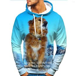 Men's Hoodies Outdoor Leisure Animal Dog 3D Hoodie Men/Women Printing Sweatshirts Streetweer Funny Shirt Harajuku Pullover