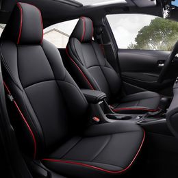 Custom Car Seats Cover for Toyota Select Corolla Set Cars Covers with Tyre Track Detail Styling auto Seat Protector Interior Acces259g