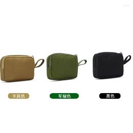 Outdoor Bags Multifunctional Bus Card Business Storage Bag MOLLE Tactical Key Zero Wallet Accessory Waist