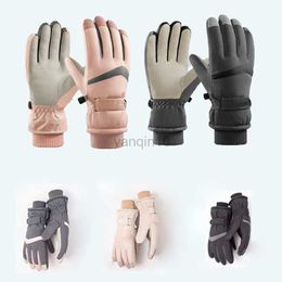 Ski Gloves Winter Snowboard Ski Gloves Full Finger Warm Touch Screen Windproof Waterproof Non-slip Motorcycle Cycling Gloves Men Women HKD230727