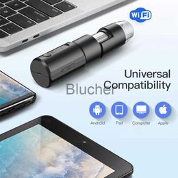 Telescopes 2021 Newest WIFI Wireless Portable 100 Times Zoom Digital 50X 1000x Microscope Magnifier Camera For Android IOS IPhone IPad x0727