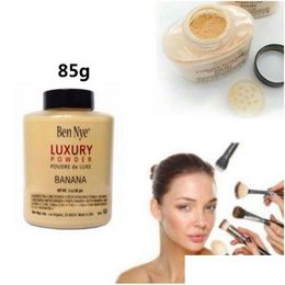 Other Health Beauty Items New Ben Nye Banana Powder 3 Oz Bottle Face Makeup Brighten Long-Lasting Luxury 85G Drop Delivery Dhmsr