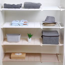 Adjustable Closet Organiser Storage Shelf Wall Organiser Kitchen Bathroom Cabinet Shelf Wardrobe Shelves For Clothes Shoe Rack1242n