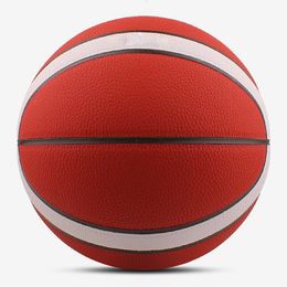 Balls style Men Basketball Ball PU Material Size 7 6 5 Outdoor Indoor Match Training High Quality Women baloncesto 230726