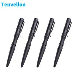 Ballpoint Pens Tactical Pen 4pcs Self Defence Supplies Simple Package Tungsten Steel Security Protection Personal Defence Tool Defence EDC gift 230727