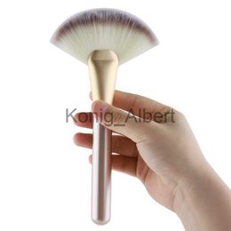 Makeup Brushes Professional Fan Shape Highlighter Blush Brush Face Foundation Concealer Make Up Brush Beauty Cosmetic Tools Dropshipping x0727