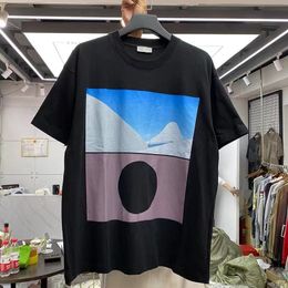 Men's T-Shirts Coldwall geometric print oversize short sleeve t-shirt 230727