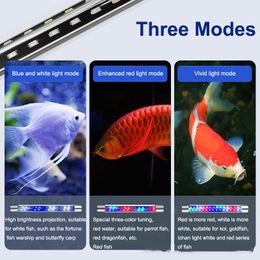 Aquariums Aquarium Light Led Wide Angle Waterproof Fish Tank Lamp Submersible High Brighess Rgb Aquarium Decor Light Plant Grow 6070cm