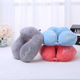 Cushion/Decorative Memory Foam Pad Shaped Travel Aeroplane Travel Sleep Head Rest Support Soft Foam Neck s Car Cushions