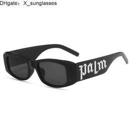 Palm angles letter women's sunglasses European and American style UV resistant fashion thin hip-hop XB6G