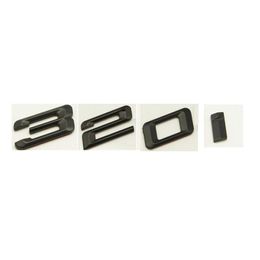 Matte Black ABS Number Letters Word Car Trunk Badge Emblem Letter Decal Sticker for BMW 3 Series 320i232b