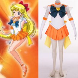 SuperS Sailor Moon cosplay Minako Aino Sailor Venus cosplay halloween costumes197m