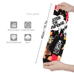 Men's Socks Alfred Hitchcock Cartoon Officially Licenced Fan Art Socks Stockings Hiking Tours Men's Hot Socks Men's Winter Z230727