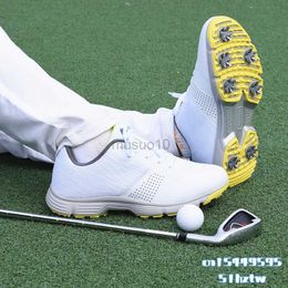 Other Golf Products Spring Summer Men Golf Shoes Professional Waterproof Mens Golf Sport Sneakers 2021 New Brand Golf Trainers HKD230727