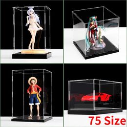 Feeding 75 Size Customised Acrylic Display Box Handmade Doll Model Blind Box Toy Transparent Storage Box Display Stand Customised Size